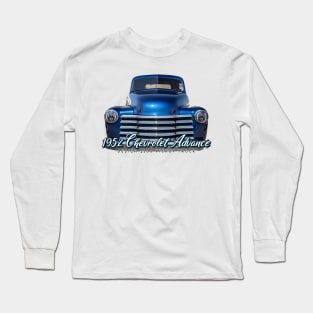 1952 Chevrolet Advance Design 3100 Pickup Truck Long Sleeve T-Shirt